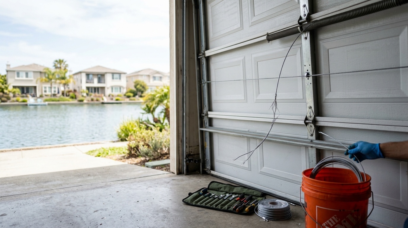 Garage Door Cable Repair Foster City