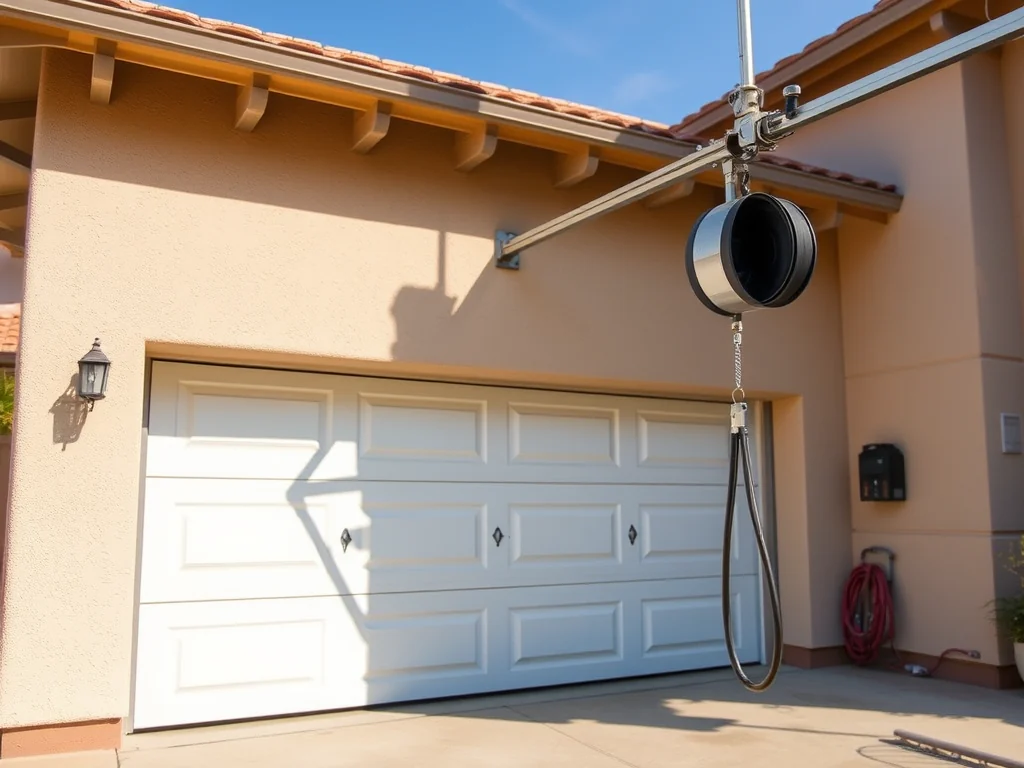 Garage Door Cable Repair editorial image for Foster City garage door service